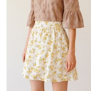 Hollister California Ultra High Rise Floral Skirt - Size XL